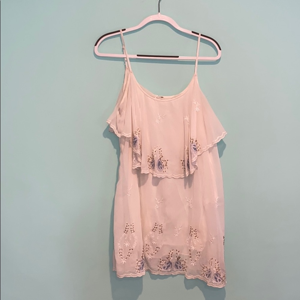 Free People Sequence Embroidered Dress